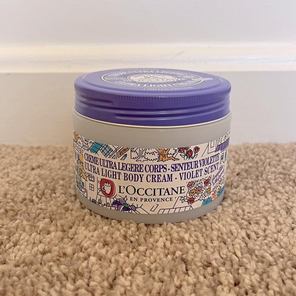 L’OCCITANE Shea Violet OMY Ultra Light Body Cream